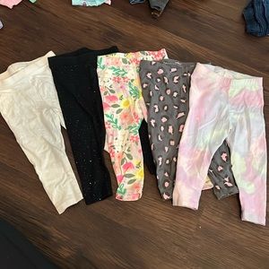 Cat and Jack 18 month legging lot